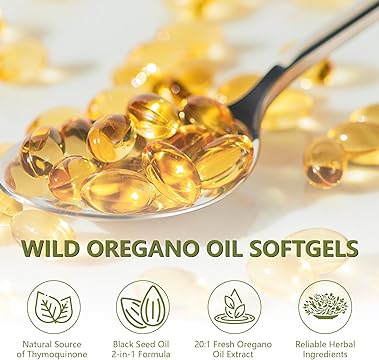 Aceite De Orégano 6000 Mg 60 capsulas